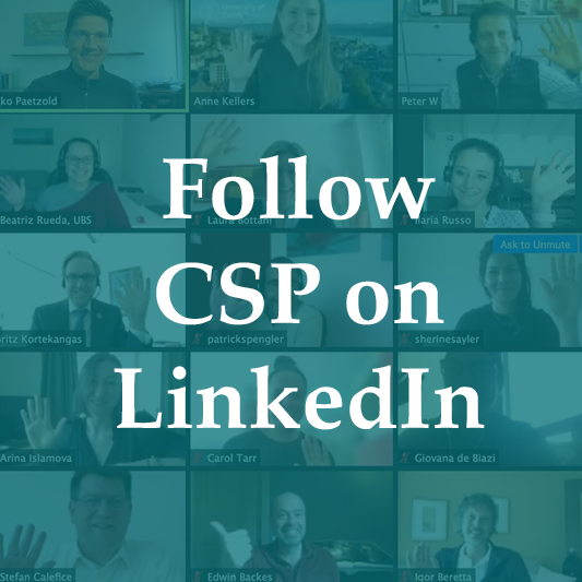 Follow CSP on LinkedIn
